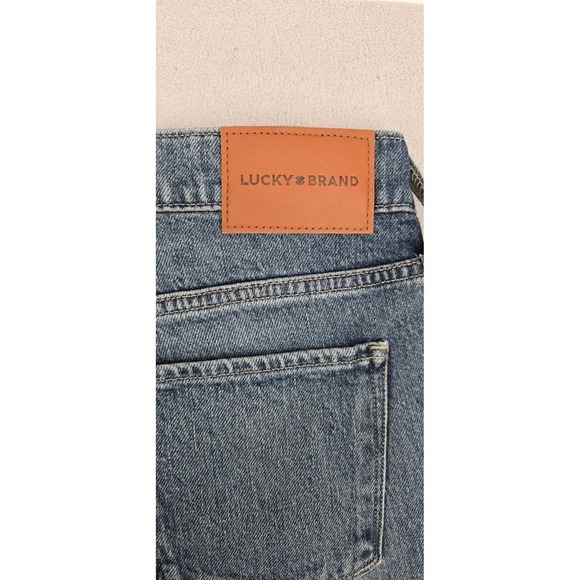 Lucky Brand Zoe High Rise Crop Straight 8/29 Jeans NWT Decorative Studs - Picture 11 of 13